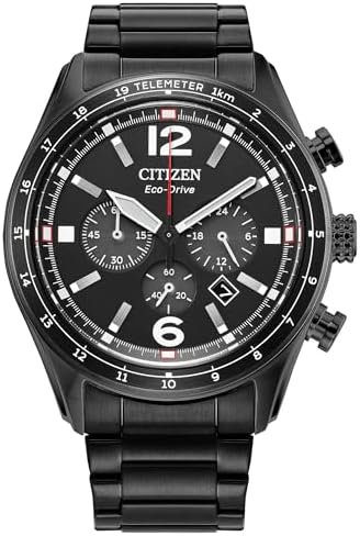 Amazon.com: Citizen Men's Eco-Drive Weekender Sport Casual, Black