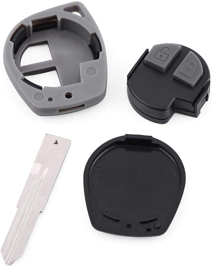 Qiilu Key Shell Case, 2 Buttons Remote Key Shell Case Fob Fit for for Vitara Swift Ignis SX4 Liana Alto, Popular, normal - Image 4