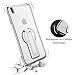 iPhone X/XS Case, Vivafree [Skyfall Series] Premium Kickstand Transparent Slim Fit Clear Full Protection Cover Case Kick Stand [Wireless Charging] for Apple - Silver