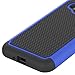 J1 2016 Case, Galaxy Amp 2 Case, Galaxy Express 3 Case, LK [Shock Absorption] Hybrid Dual Layer Armor Defender Protective Case Cover for Samsung Galaxy J1 2016 / Amp 2 / Express 3 (Blue)