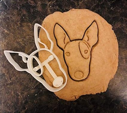 Amazon Big Apple Bull Terrier クッキー抜き型と犬用おやつカッター 犬の顔 Cutter For A Cause クッキー型