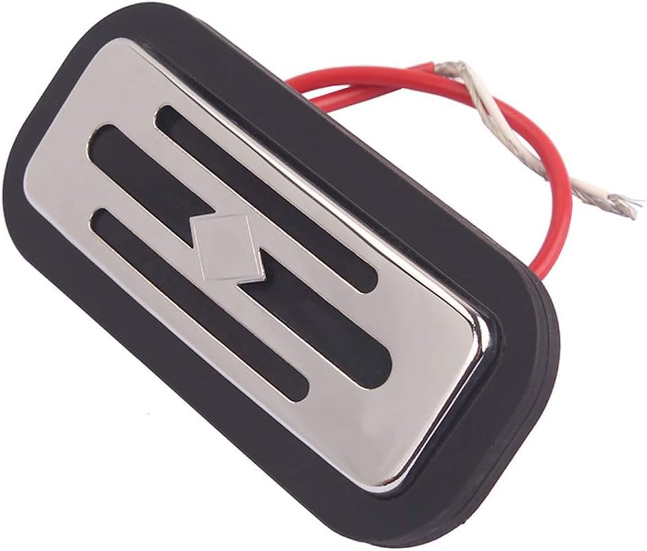 Alnicov Electric Bass Guitar Pickup Diamond Humbucker Coil Pickups for Guitar Toaster Hofner