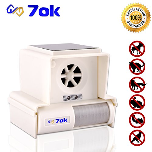 7ок Solar Animal Repeller, Outdoor Sonic Cat Repellent Pricepulse