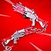 mankecheng games metal 1/6 Metal Red Shotgun Gun Model Figure Arts Toys Collection Keychain Gift