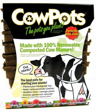 Summit Chemical 00103 3 Cowpots Square 12 Count