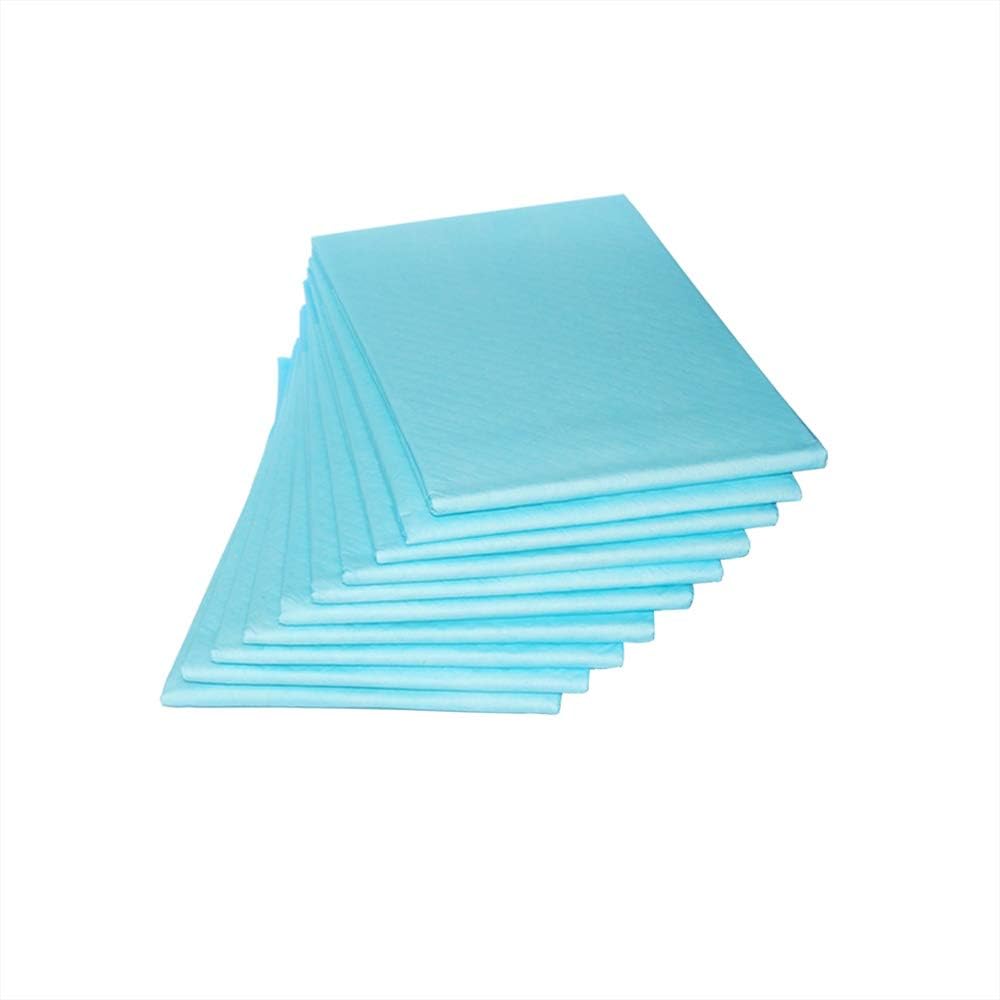 Disposable Incontinence Bed Pads with Heavy Absorbency for Adults,Baby,Women and Pet,Waterproof,Heavy Absorbency Incontinence Blue Underpads(24"x36"10pack): Health & Personal Care