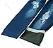 Happy Women Girl Ripped Faux Jeans Legging Tights Pants Blue