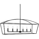 Uttermost Clayton - 6 Light Linear Chandelier