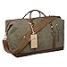 S-ZONE Duffle Bag for Travel Canvas Duffel Bag Carry on Weekender Bag for Men