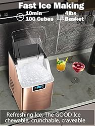 Kndko Nugget Ice Maker