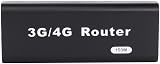 Lazmin Mini WiFi Router Portable USB Wireless 150Mbps 3G 4G Plug and Play Black view 1