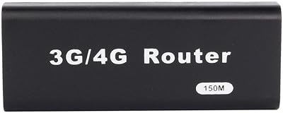 Lazmin Mini WiFi Router Portable USB Wireless 150Mbps 3G 4G Plug and Play Black