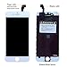 Qi-Eu Screen Replacement for iPhone 6 Touch Screen Digitizer Replacement Full Assembly ( White)Repair Tools Kit and Instructions are Included