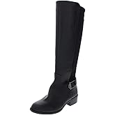 Alfani Womens Kallumm Almond Toe Knee High Fashion Boots, Black, Size 5.5