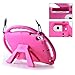 BMOUO Kids Case for iPad 6th/5th Generation (9.7 inch, 2018/2017), iPad Air 1 & iPad Air 2 Kids Case with Shoulder Strap for for iPad 9.7” (iPad 6th/5th Gen)/iPad Air 1st/2nd Generation, Rose