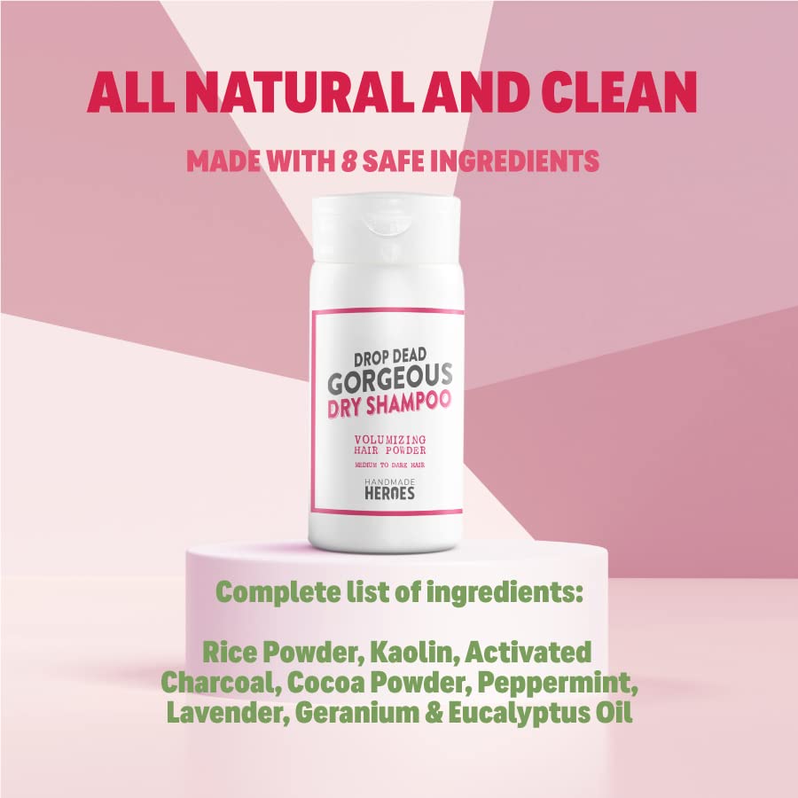 Drop Dead Non Aerosol Dry Shampoo Volume Powder by Handmade