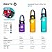 WaterFit Vacuum Insulated Water Bottle - Double Wall Stainless Steel Leak Proof BPA Free Sports Wide Mouth Water Bottle - Travel Coffee Mug - 12 oz, 16 oz or 20 oz - 5 colors with Paracord Handle