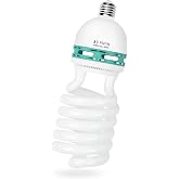 EMART Full Spectrum Light Bulb, 105W CFL Light Bulbs for Photography 1Pack | 5500K E26/E27 Spiral Light Bulbs for Softbox Lighting Kit, Replacement Lamp for Video Studio, Household Use, Portrait Photo