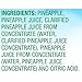 DOLE Pineapple Tidbits in 100% Pineapple Juice 20 oz. Can