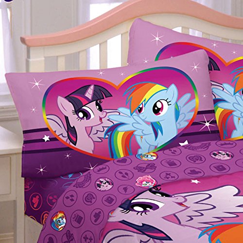 My Little Pony MLP Rocks 3 Piece Twin Sheet Set