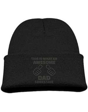 This Is What An Awesome Dad Looks Like Infant Toddler Baby Soft Cute Lovely Newborn Kids Hat Beanies Caps For...