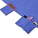 KING DO WAY Lounge Chair Beach Towel Cover Microfiber Pool Lounge Chair Cover with Pockets Holidays Sunbathing Quick Drying Terry Towels Blue 82.5’’x27.5’’