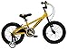 Royalbaby Bull Dozer Fat Tire kids bike, 18 inch, All-Terrain Boy's bike for energetic kids, BURLY kid's bike with training wheels and kickstand, 2017 newly-launched, Yellow