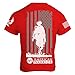 Soldier and Flag Patriotic Shirt for Men and Women - Military Gym Fitness Motivation - US Flag T-Shirt X-Large Red