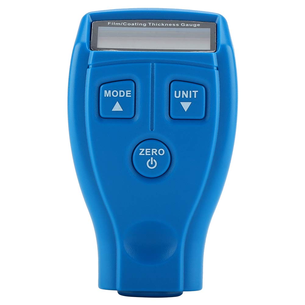 GM200A LCD Digital Coating Thickness Gauge, Automotive Car Paint Coating Thickness Gauge Meter for Measuring Coatings on Iron, Aluminum and Zinc