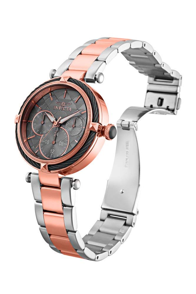 Women's 28963 Bolt Analog Display Quartz Two Tone Watch