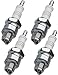 Champion J8C-4PK Copper Plus Small Engine Spark Plug Stock # 841 (4 Pack)