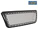 EAG Rivet Stainless Steel Wire Mesh Grille with ABS Matte Black Shell Fit for 04-08 F-150