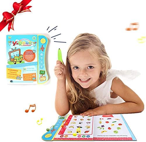 Children English Letters & Words Learning Sound Books Early Educational Toys ABC Sound Book Kid English Letters & Words Learning Book Learning Machine Read E-book To