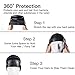 Ssking Swim Cap Keeps Hair and Ear protector -100% Silicone with Nose Clip &Ear Plugs for Women and Men (Black)