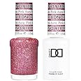 DND Gel Polish Set - 1 each of Glitter Gel Polish and Glitter Nail Polish, 0.5 Fl Oz