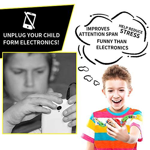 VATOS STEM Toys For 4 Year Old Boys 96PCS Wooden Building Toys For 3 5