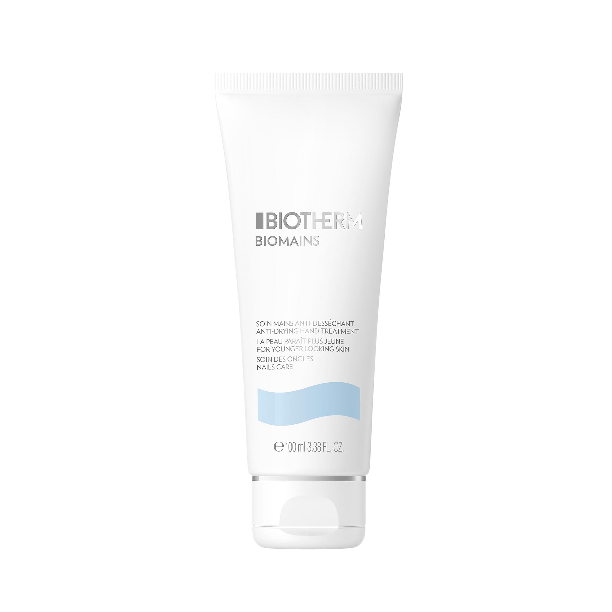 Biotherm Biomains Age Delaying Hand & Nail Treatment for Unisex 3.3 oz Hand & Nail Care, White