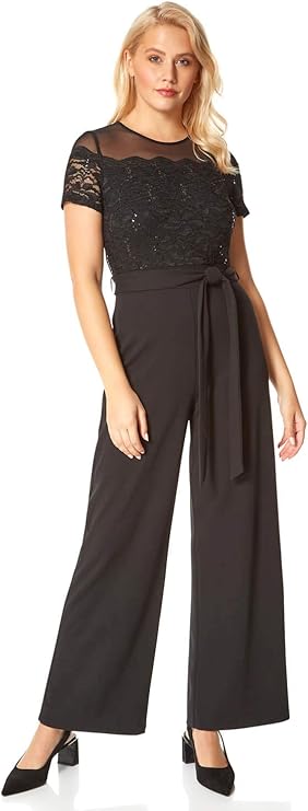 roman sequin jumpsuit
