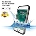 iPhone 7 Plus/8 Plus Waterproof Case [5.5inch], Binager IP68 Certified Full Body Protection, Built in Screen Protector with Touch ID, Dirtproof Shockproof and Snowproof for Outdoor Sports (Black)