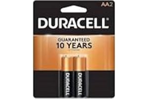Duracell AA Alkaline Batteries 1.5v (2 Pack) MN1500 (LR6)