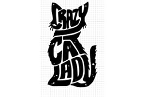 ORSALES Crazy Cat Lady (4x2.3, White)