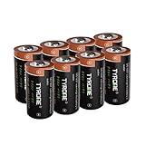RCR123A Rechargeable Batteries Compatible Arlo Wireless CAM [ 8 Pack 3.7V Li-ion CR123A ], Arlo Batteries Rechargeable, Tyrone CR123A Rechargeable Battery Compatible Flashlight