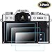 QIBOX Compatible with Fujifilm X-T30 Screen Protector, 3-Pack Tempered Glass LCD Protective Screen Guard Compatible for Fujifilm X-T30 X-T100 X-E3 X-A1 X-A2 X-M1 X-T20 X-T10 X30 Panasonic Lumix lx100