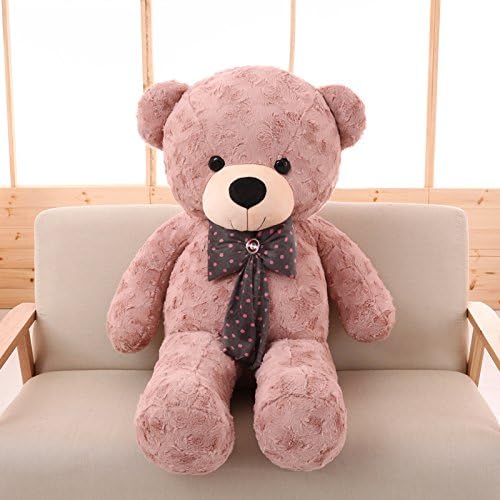 JGIEWJFIMP Plush Toy Cartoon Large Bow Tie Teddy Bear Doll Send Girlfriend Birthday Gift 160Cm B