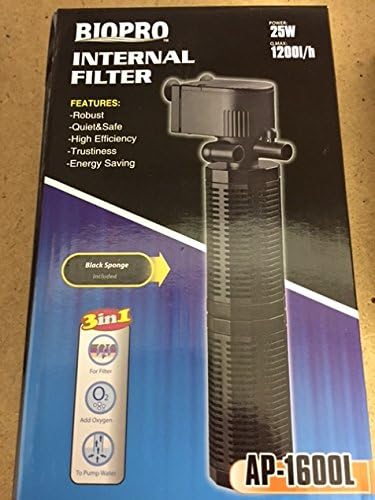 AP-1600L, 1200L/H, BioPro INTERNAL UNDERWATER AQUARIUM FISH TANK WATER FILTER PUMP UK PLUG FREE P&P