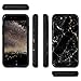 TORU CX PRO for iPhone SE 2022 / SE 2020 / iPhone 8 / iPhone 7 Case Wallet | Protective Shockproof Heavy Duty Cover with Hidden Card Holder & Card Slot | Plastic Mirror Included - Marble