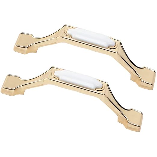 Creatwls 2 Stück Keramik Schrankknäufe Zinklegierung Schrank Pull