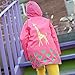 SKL Cartoon Waterproof Children's Raincoat (M, Pink)