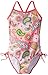 Kanu Surf Girls 1 Piece Swimsuit, Secret Garden Pink Paisley, 12