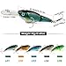 YONGZHI Fishing Lures Multi-Jointed Wobbler Crankbait Minnow and Popper VIB Top-Water Lure with Treble Hooks for Bass Trout Walleye Freshwater Saltwater Swimbaits